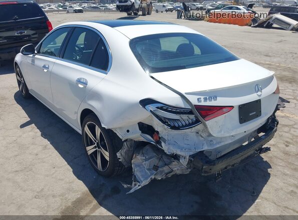 W1KAF4GB2SR238809 2025 MERCEDES-BENZ C-CLASS White Trasero izquierdo