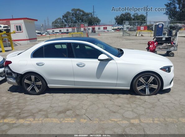 W1KAF4GB2SR238809 2025 MERCEDES-BENZ C-CLASS White Vista interior de 360 grados