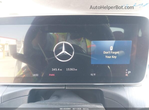 W1KAF4GB2SR238809 2025 MERCEDES-BENZ C-CLASS White Vista de los asientos traseros