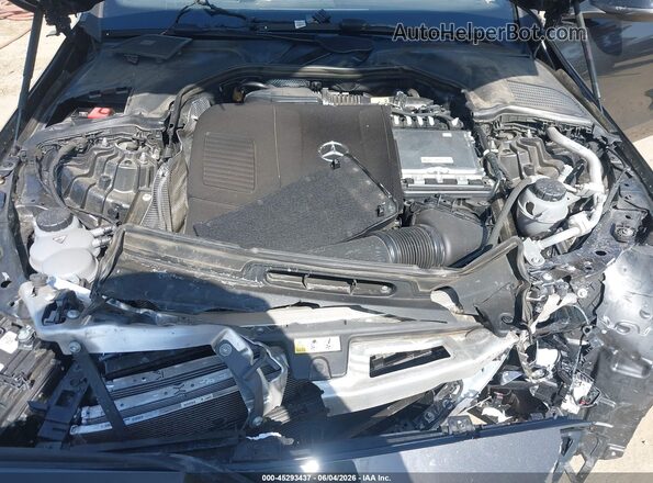 W1KAF4GB2SR245288 2025 MERCEDES-BENZ C-CLASS Black Widok z tyłu