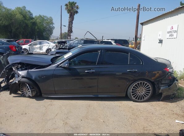 W1KAF4GB2SR245288 2025 MERCEDES-BENZ C-CLASS Black Widok wnętrza z tyłu