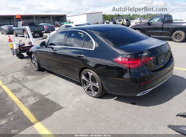 W1KAF4GB4RR171513 2024 MERCEDES-BENZ C-CLASS Black უკანა მარცხენა