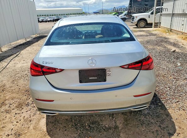 W1KAF4GB6PR082491 2023 MERCEDES-BENZ C Silver უკანა ხედი