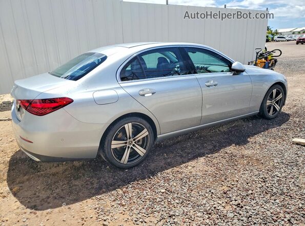 W1KAF4GB6PR082491 2023 MERCEDES-BENZ C Silver უკანა მარჯვენა