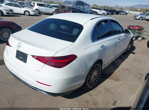 W1KAF4GB6PR097783 2023 MERCEDES-BENZ C-CLASS White Tył prawy