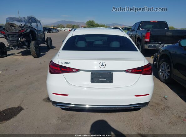 W1KAF4GB6PR097783 2023 MERCEDES-BENZ C-CLASS White 