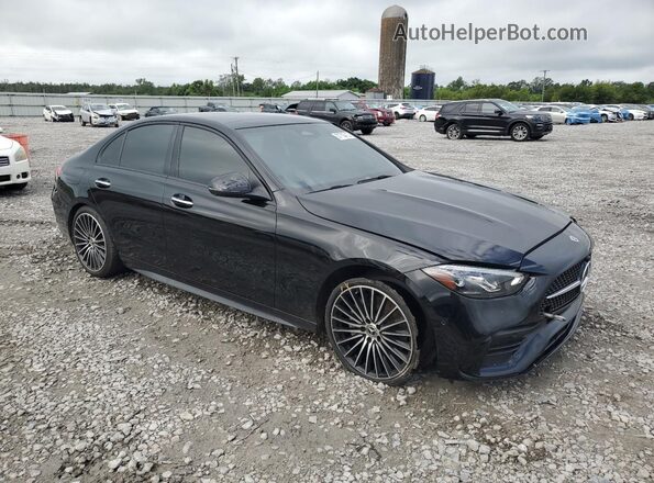 W1KAF4GB7RR202009 2024 MERCEDES-BENZ C Черный Передняя правая четверть