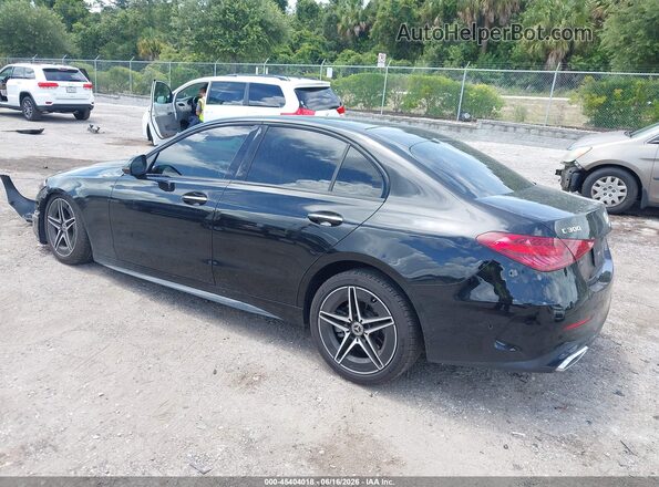 W1KAF4GB8PR076983 2023 MERCEDES-BENZ C-CLASS Black Tył lewy