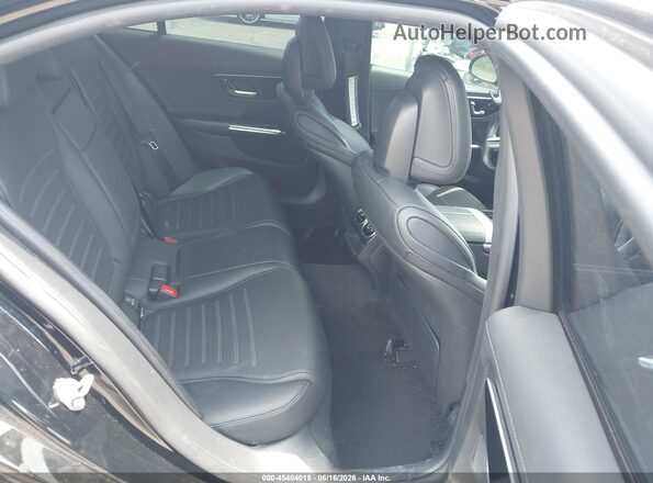 W1KAF4GB8PR076983 2023 MERCEDES-BENZ C-CLASS Black Widok naklejki z numerem VIN