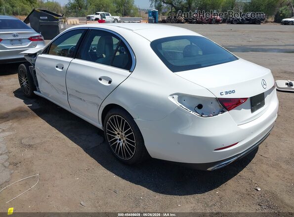 W1KAF4GB9PR084557 2023 MERCEDES-BENZ C-CLASS White Հետևի ձախ
