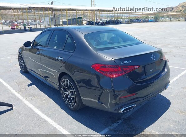 W1KAF4GB9PR099575 2023 MERCEDES-BENZ C-CLASS Black Rear left