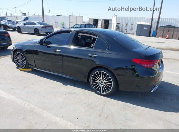 W1KAF4GB9PR103169 2023 MERCEDES-BENZ C-CLASS Black Հետևի ձախ