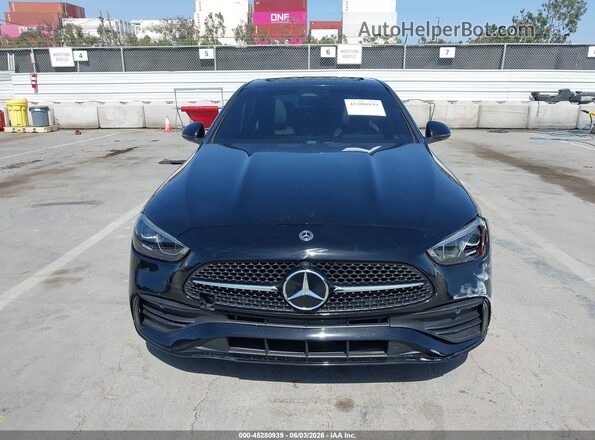 W1KAF4GB9PR103169 2023 MERCEDES-BENZ C-CLASS Black Սարքավորումների վահանակի տեսք