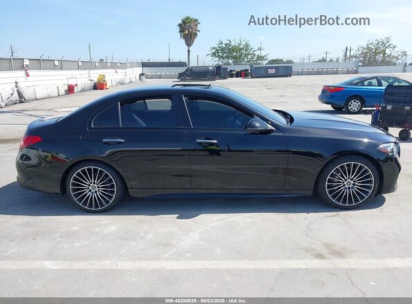W1KAF4GB9PR103169 2023 MERCEDES-BENZ C-CLASS Black Սալոնի հետևի տեսք