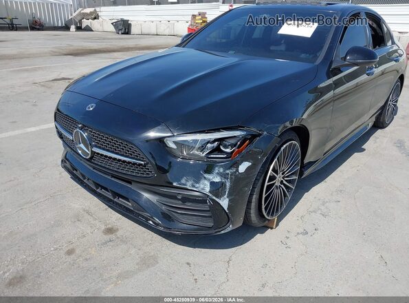 W1KAF4GB9PR103169 2023 MERCEDES-BENZ C-CLASS Black Դիմացի տեսք
