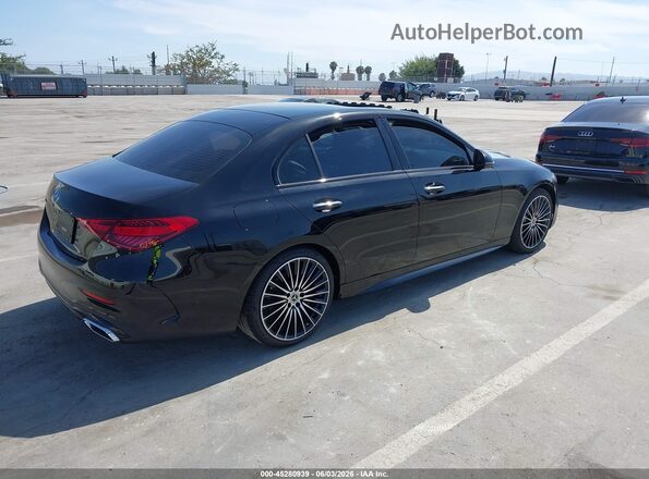 W1KAF4GB9PR103169 2023 MERCEDES-BENZ C-CLASS Black Հետևի աջ
