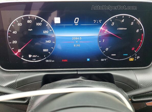 W1KAF4GBXRR237904 2024 MERCEDES-BENZ C Charcoal Widok zestawu wskaźników