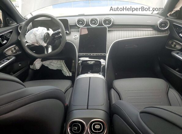 W1KAF4GBXTR307652 2026 MERCEDES-BENZ C Black Առջևի վահանակի տեսք