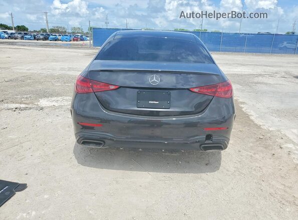 W1KAF4GBXTR307652 2026 MERCEDES-BENZ C Black Հետևի տեսք