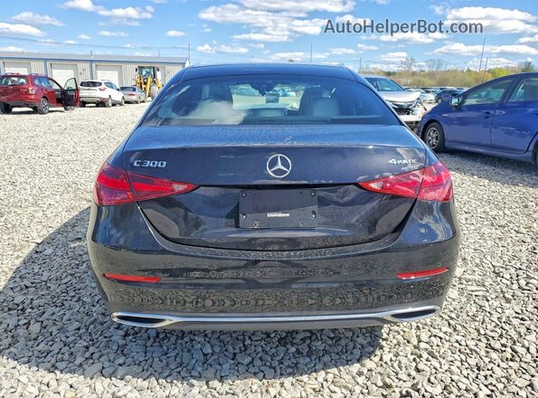 W1KAF4HB0NR018796 2022 MERCEDES-BENZ C Черный Вид сзади