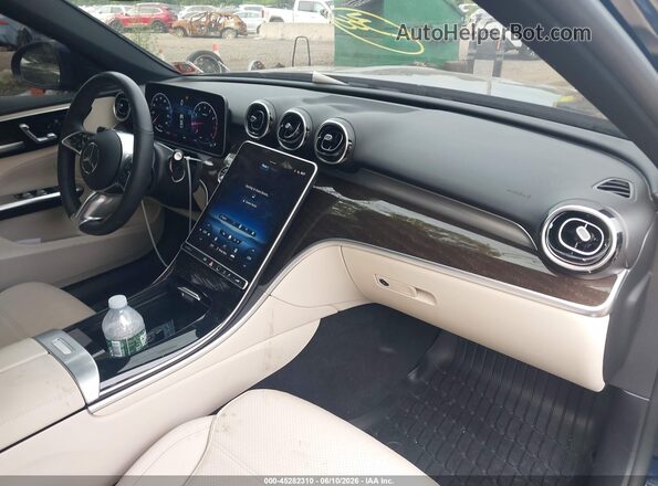 W1KAF4HB0PR079147 2023 MERCEDES-BENZ C-CLASS Blue წინა სალონის ხედი