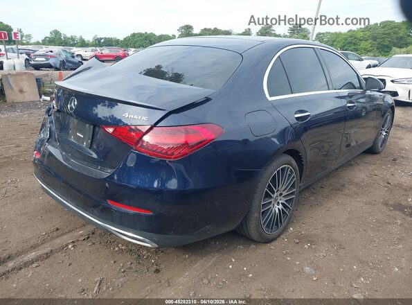 W1KAF4HB0PR079147 2023 MERCEDES-BENZ C-CLASS Blue უკანა მარჯვენა