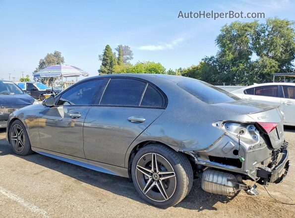 W1KAF4HB0RR205798 2024 MERCEDES-BENZ C Gray Задня ліва чверть