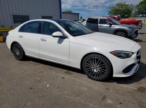 W1KAF4HB0SR244297 2025 MERCEDES-BENZ C White Delantero derecho