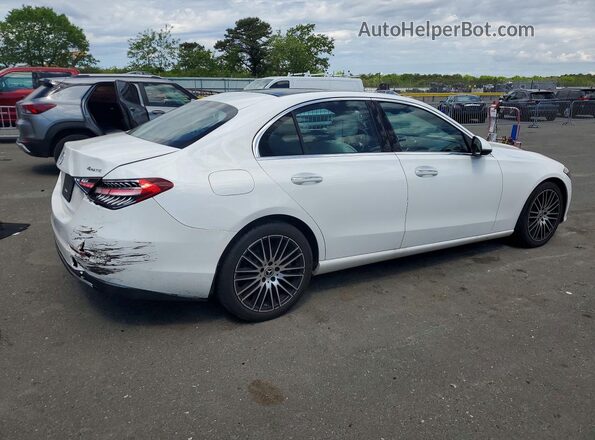 W1KAF4HB0SR244297 2025 MERCEDES-BENZ C White Trasero derecho