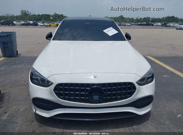 W1KAF4HB1NR050866 2022 MERCEDES-BENZ C-CLASS White Widok z przodu