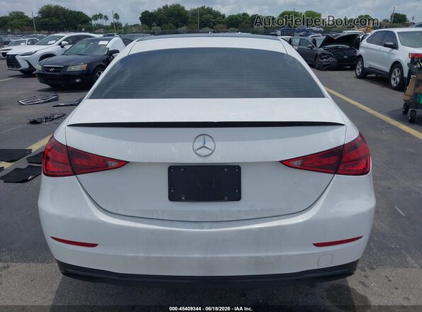 W1KAF4HB1NR050866 2022 MERCEDES-BENZ C-CLASS White 
