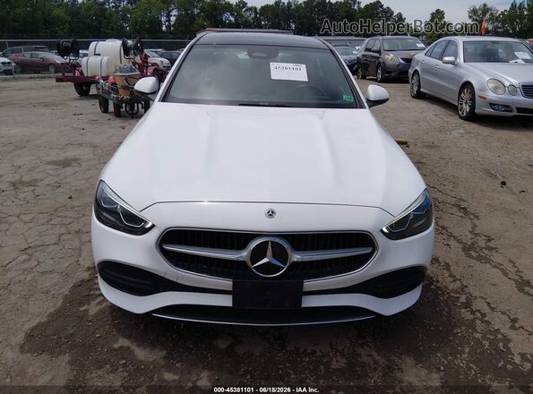 W1KAF4HB1NR061074 2022 MERCEDES-BENZ C-CLASS Белый Вид спереди