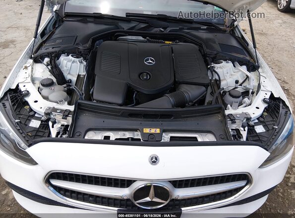 W1KAF4HB1NR061074 2022 MERCEDES-BENZ C-CLASS Белый Вид сзади
