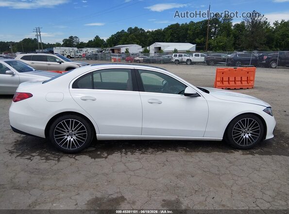 W1KAF4HB1NR061074 2022 MERCEDES-BENZ C-CLASS Белый Вид задней части салона