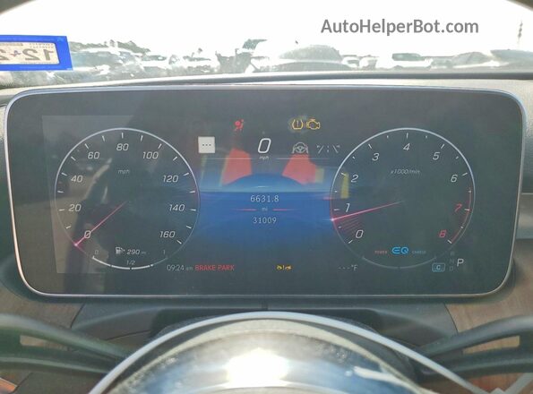 W1KAF4HB2NR016371 2022 MERCEDES-BENZ C Silver Instrument cluster view
