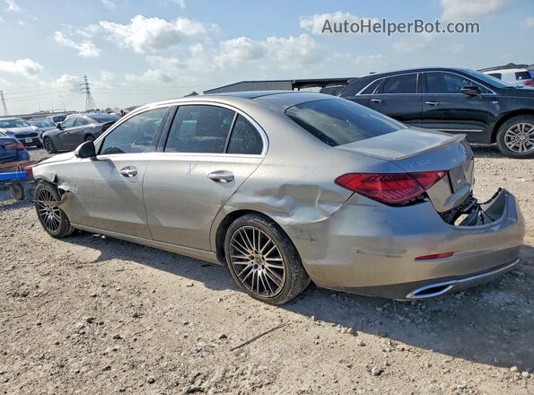 W1KAF4HB2NR016371 2022 MERCEDES-BENZ C Silver Rear left