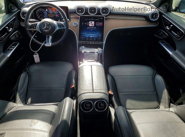 W1KAF4HB2NR016371 2022 MERCEDES-BENZ C Silver Dashboard view