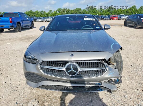 W1KAF4HB2NR016371 2022 MERCEDES-BENZ C Silver Front view