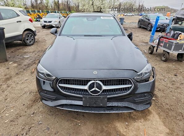 W1KAF4HB2NR061584 2022 MERCEDES-BENZ C Black Front view