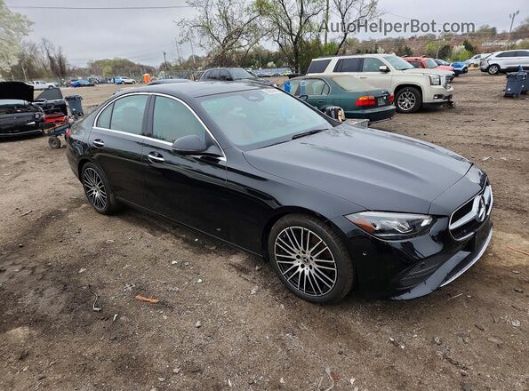 W1KAF4HB2NR061584 2022 MERCEDES-BENZ C Black Front right