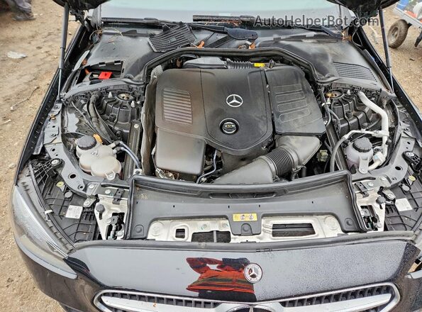 W1KAF4HB2NR061584 2022 MERCEDES-BENZ C Black Rear interior view