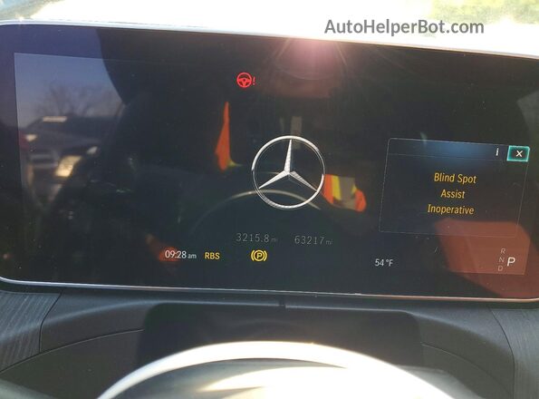 W1KAF4HB2NR061584 2022 MERCEDES-BENZ C Black Instrument cluster view