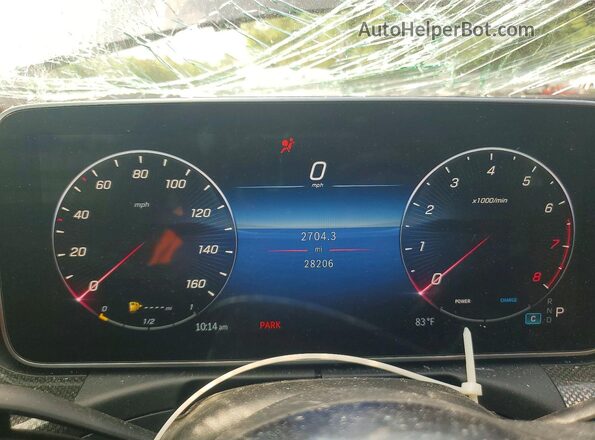 W1KAF4HB2PR094622 2023 MERCEDES-BENZ C Black Widok zestawu wskaźników