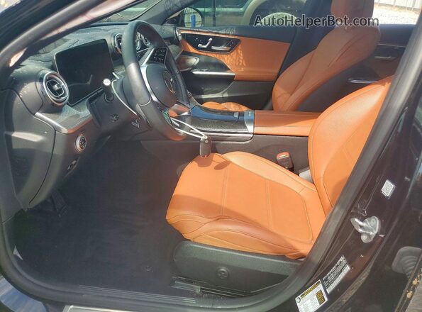W1KAF4HB2PR094622 2023 MERCEDES-BENZ C Black Widok wnętrza z przodu
