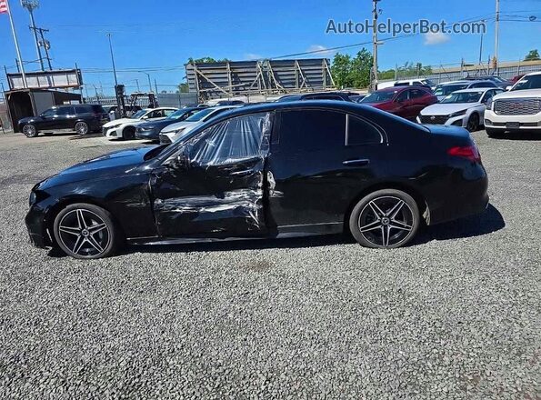 W1KAF4HB2PR152986 2023 MERCEDES-BENZ C Black Widok naklejki z numerem VIN