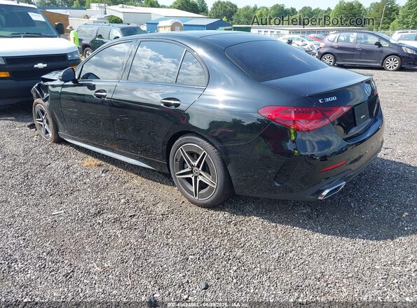 W1KAF4HB2RR202093 2024 MERCEDES-BENZ C-CLASS Black Հետևի ձախ