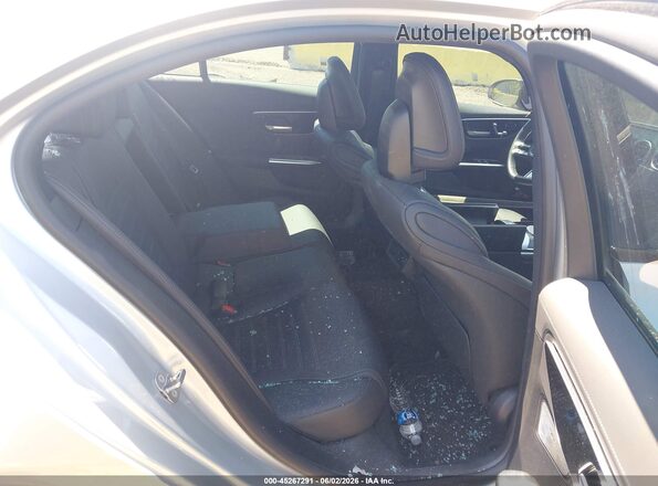 W1KAF4HB2SR246505 2025 MERCEDES-BENZ C-CLASS Silver Widok naklejki z numerem VIN