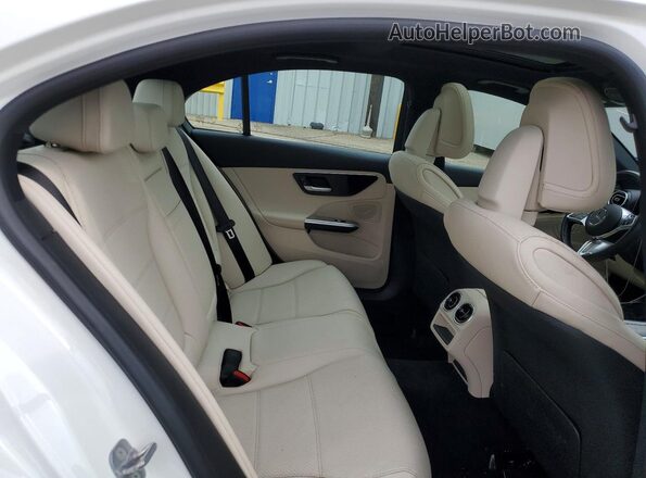 W1KAF4HB2SR248870 2025 MERCEDES-BENZ C White 