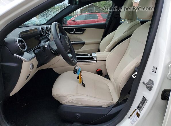 W1KAF4HB2SR248870 2025 MERCEDES-BENZ C White 
