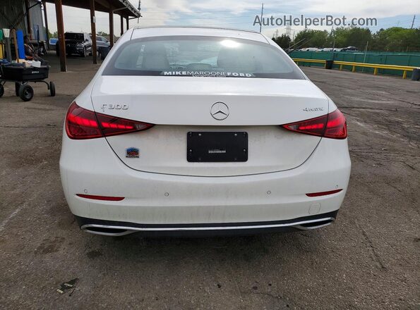 W1KAF4HB2SR248870 2025 MERCEDES-BENZ C White 